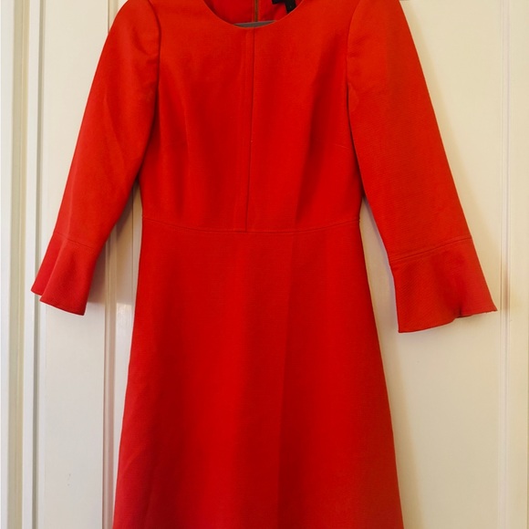 J. Crew Coral Dress Sz 2 - Picture 2 of 2